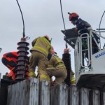 Atak padaczki na transformatorze. Dramatyczna akcja ratunkowa w Kielcach