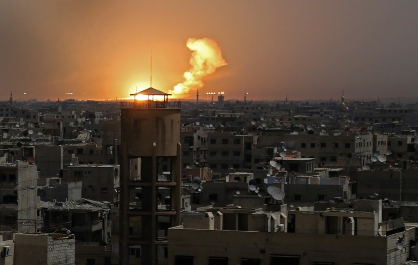 Atak rakietowy w Syrii (zdjęcie ilustracyjne) /AMMAR SULEIMAN /AFP