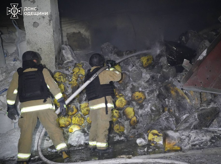 Atak Rosji w Ukrainie, 22 kwietnia 2026 roku /Państwowa Służba Ratownicza Ukrainy  /