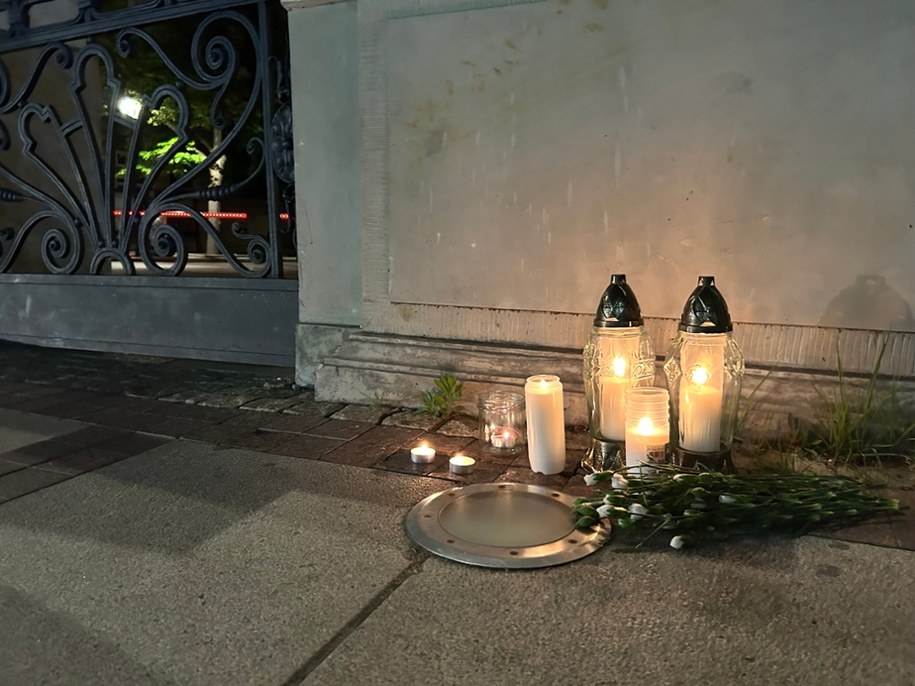 Atak siekierą na Uniwersytecie Warszawskim, 7 maja 2025 /Magdalena Grajnert /RMF FM