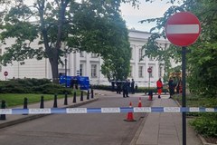 Atak siekierą na Uniwersytecie Warszawskim