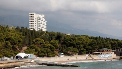 Atak ukraińskich dronów na kurort Foros. "Ważni goście" w środku