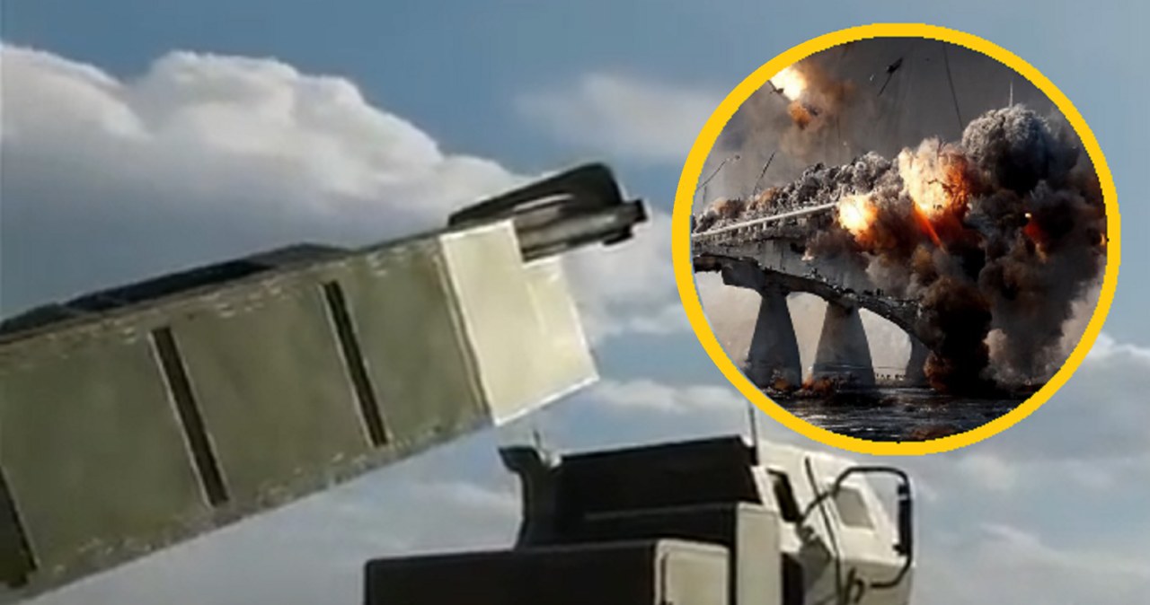 Atak Ukrainy na Most Krymski byłby potężnym ciosem propagandowym dla Rosjan /materiały prasowe