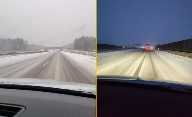 Atak zimy. Dwie osoby poszkodowane, gigantyczne utrudnienia na drogach i kolei