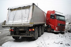 Atak zimy na drogach Podkarpacia