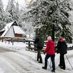 Atak zimy na Podhalu. Śnieg spadł nie tylko w Tatrach  