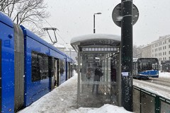 Atak zimy w Krakowie