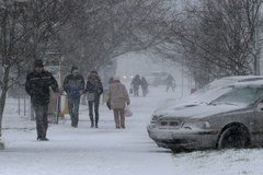 Atak zimy w Olsztynie