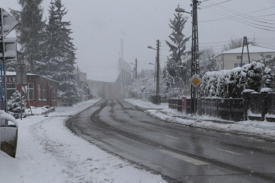 Atak zimy w Polsce /Jacek Skóra /RMF FM