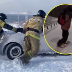 Atak zimy w Rosji. Deski snowboardowe na ulicach Władywostoku