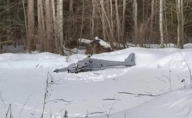 Ataki dronami w głąb Rosji. Jeden spadł niedaleko Moskwy