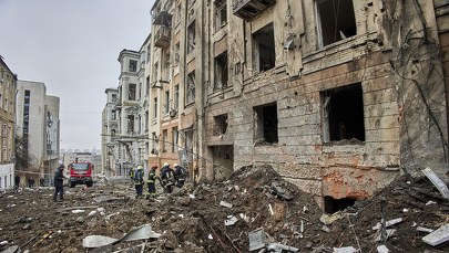 Ataki rakietowe na Charków i Chersoń. Są zabici i ranni [ZAPIS RELACJI]