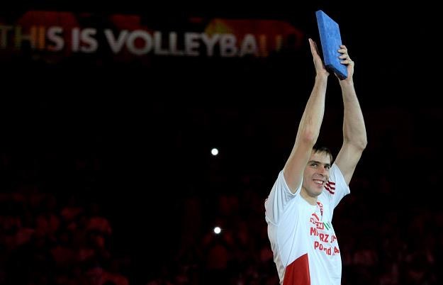 Atakujący reprezentacji Polski Mariusz Wlazły, MVP całego turnieju /PAP