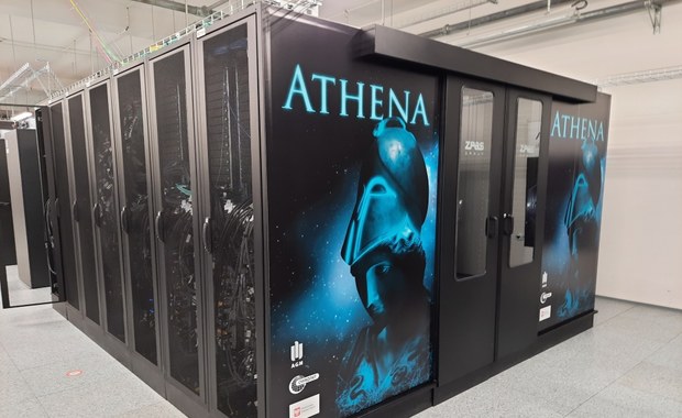 Athena - najszybszy superkomputer w Polsce. Działa w AGH    