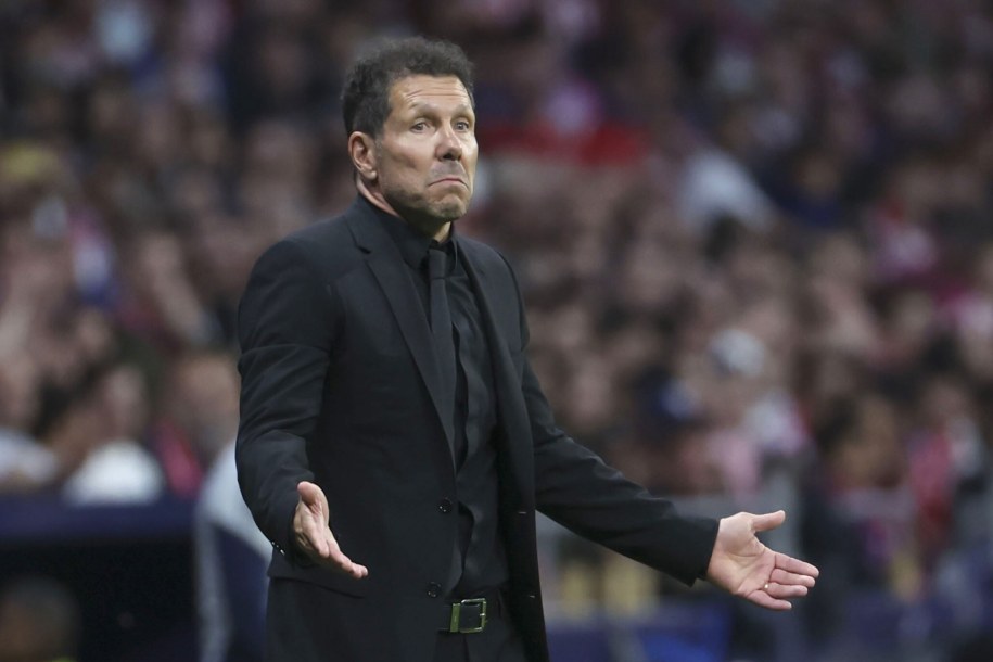 Atletico Madryt nie wykorzystało atutu własnego boiska. Losy awansu rozstrzygną się w Londynie /PAP/EPA/KIKO HUESCA /PAP/EPA