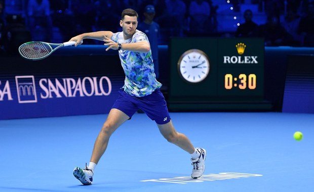 ATP Finals: Hurkacz postraszył Djokovicia