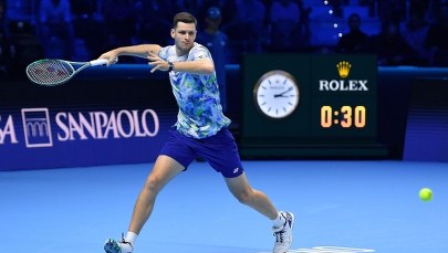 ATP Finals: Hurkacz postraszył Djokovicia