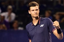 ATP Miami. Hubert Hurkacz - Milos Raonić 4:6, 6:3, 7:6 (4) w 1/8 finału