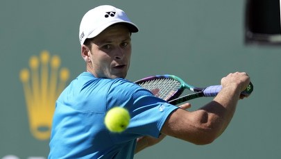 ATP w Indian Wells: Koniec turnieju dla Huberta Hurkacza