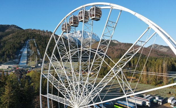 Atrakcja turystyczna w Zakopanem. Ma 45 metrów, ale zezwolenia brak?