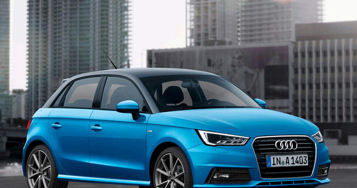 Audi A1 po liftingu /Informacja prasowa