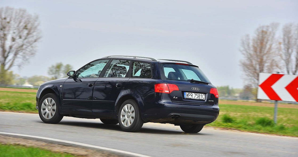 audi a4 tył /Motor