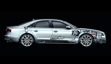 Audi A8 D4 - aluminiowe cacko z Ingolstadt