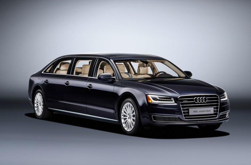 Audi A8 L extended /Informacja prasowa