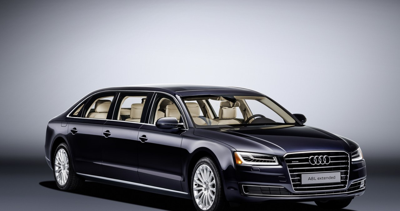 Audi A8 L extended /Informacja prasowa