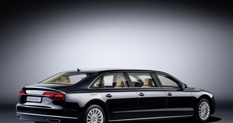 Audi A8 L extended /Informacja prasowa