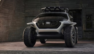 Audi AI:TRAIL quattro. Z dronami zamiast reflektorów!