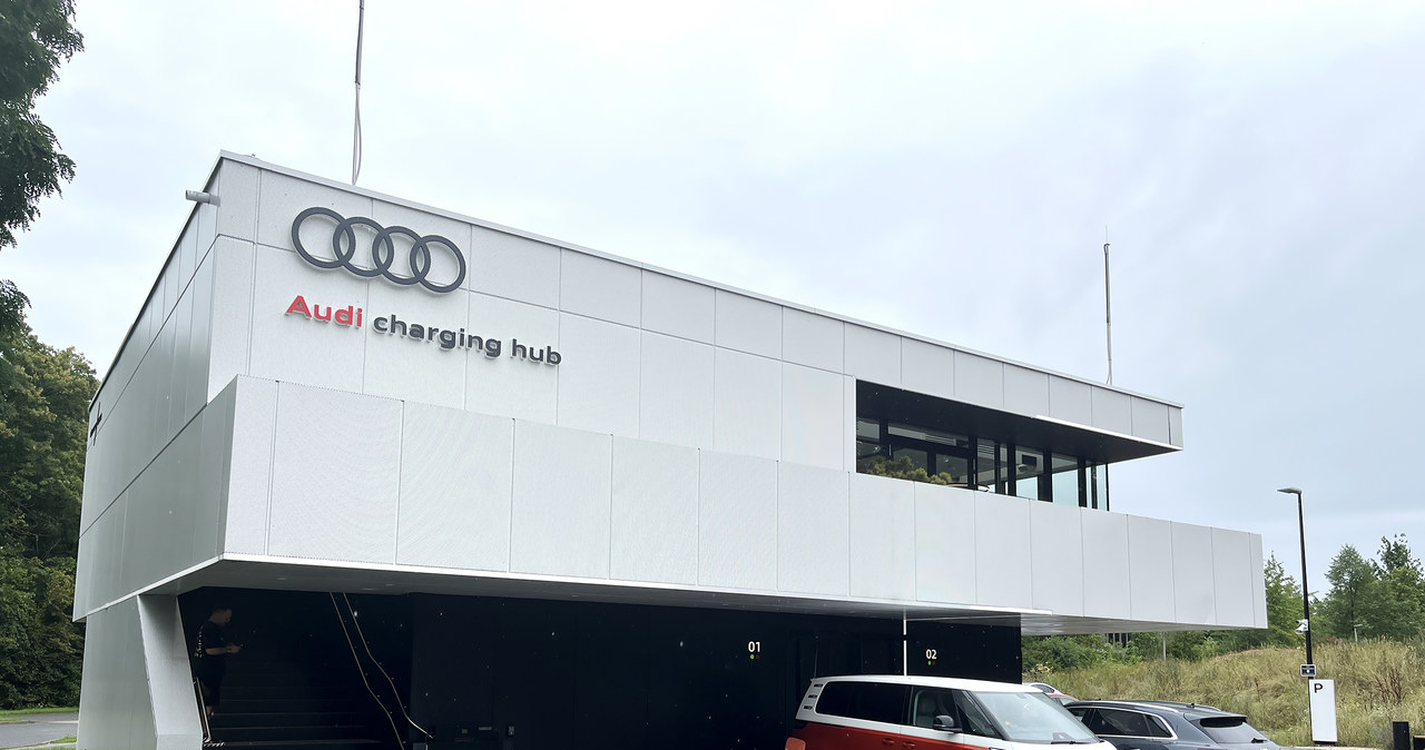 Audi Charging Hub w Norymbergii /Krzysztof Mocek /INTERIA.PL