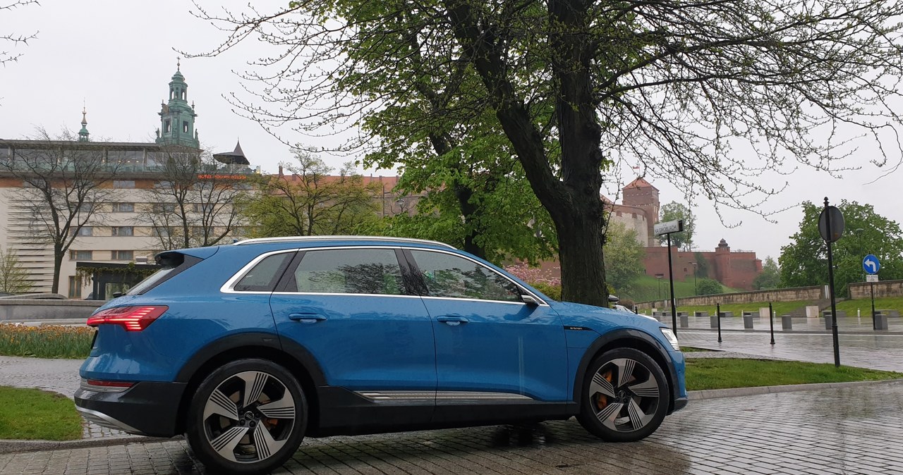 Audi e-tron advanced 55 quattro /INTERIA.PL