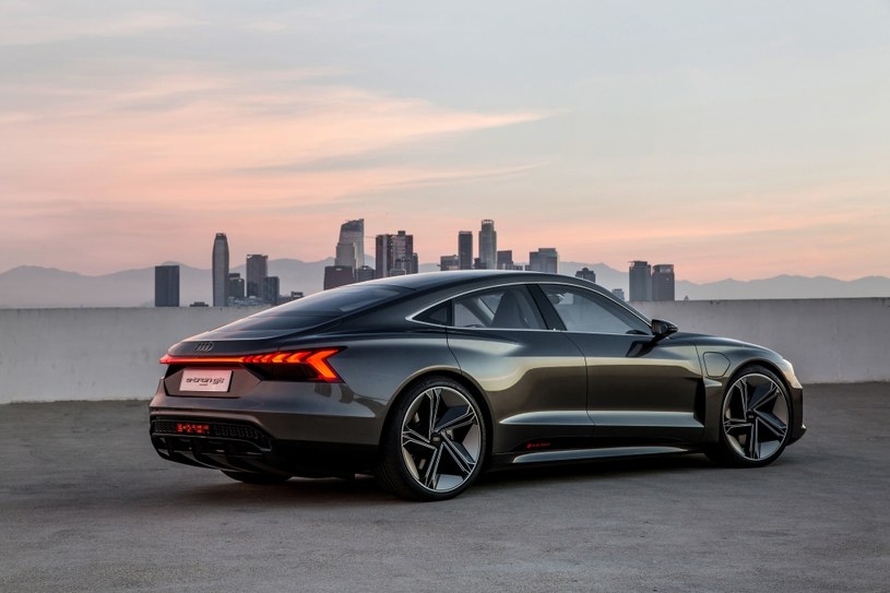 Audi e-tron GT concept /Informacja prasowa
