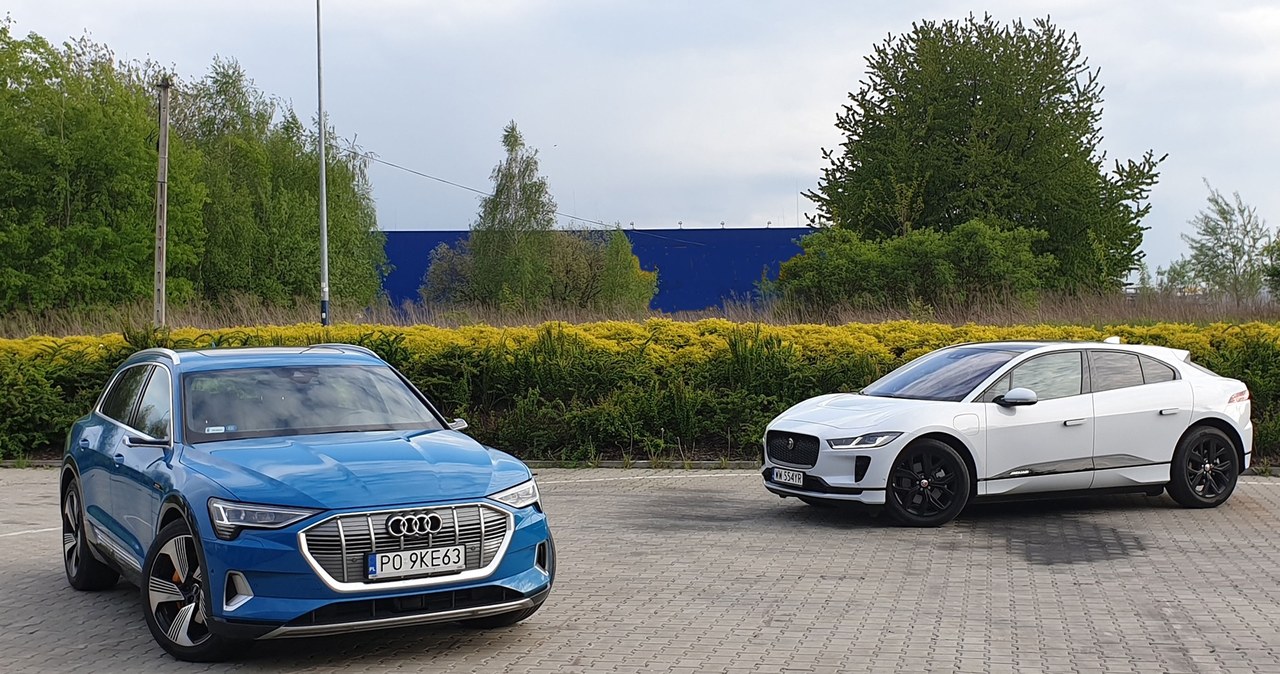 Audi e-tron i Jaguar I-Pace /INTERIA.PL