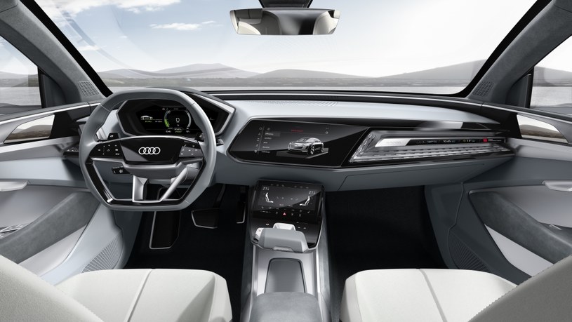 Audi e-tron Sportback - wnętrze /INTERIA.PL/informacje prasowe