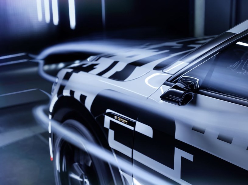Audi e-tron w tunelu aerodynamicznym /Informacja prasowa