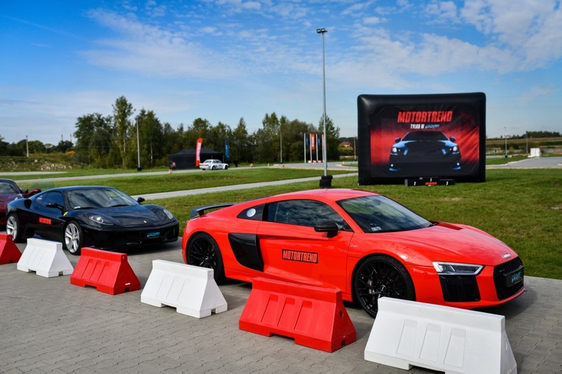 Audi, ferrari, BMW - do dyspozycji gości na torze były wspaniałe maszyny /TVN Discovery Polska /materiały prasowe