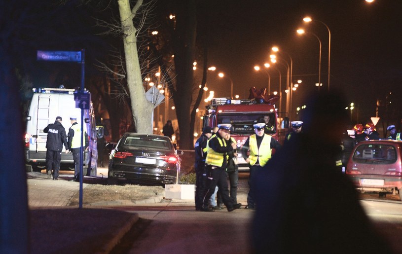 Audi najpierw uderzyło w fiata, a potem w drzewo /Łukasz Kalinowski /East News