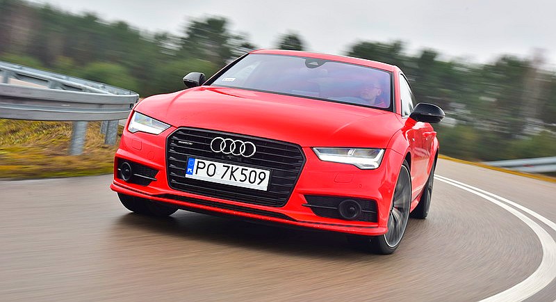 Audi prowadzi się rewelacyjnie – jakby ważyło co najmniej o 1/3 mniej niż w rzeczywistości. /Motor