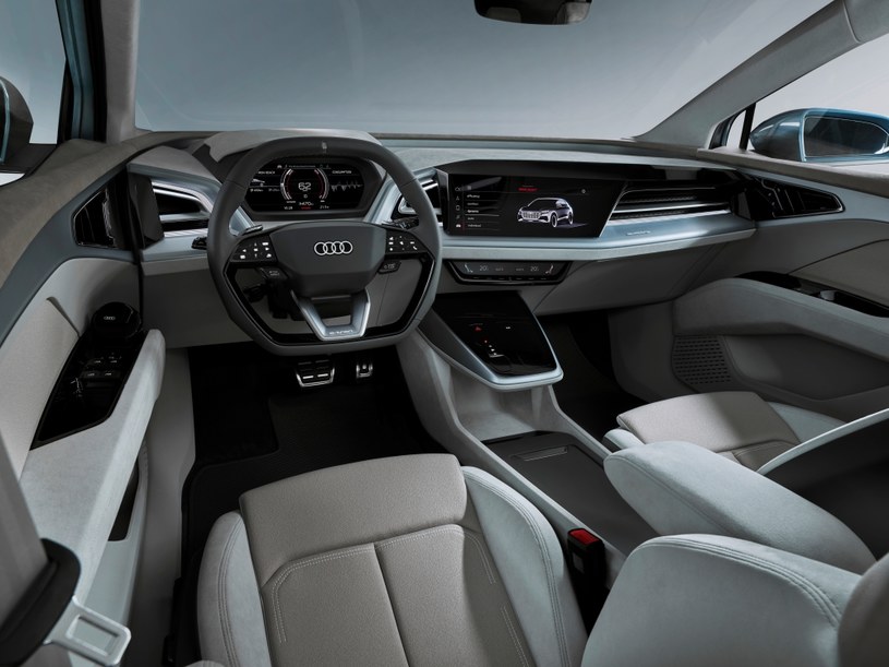 Audi Q4 e-tron concept /Informacja prasowa