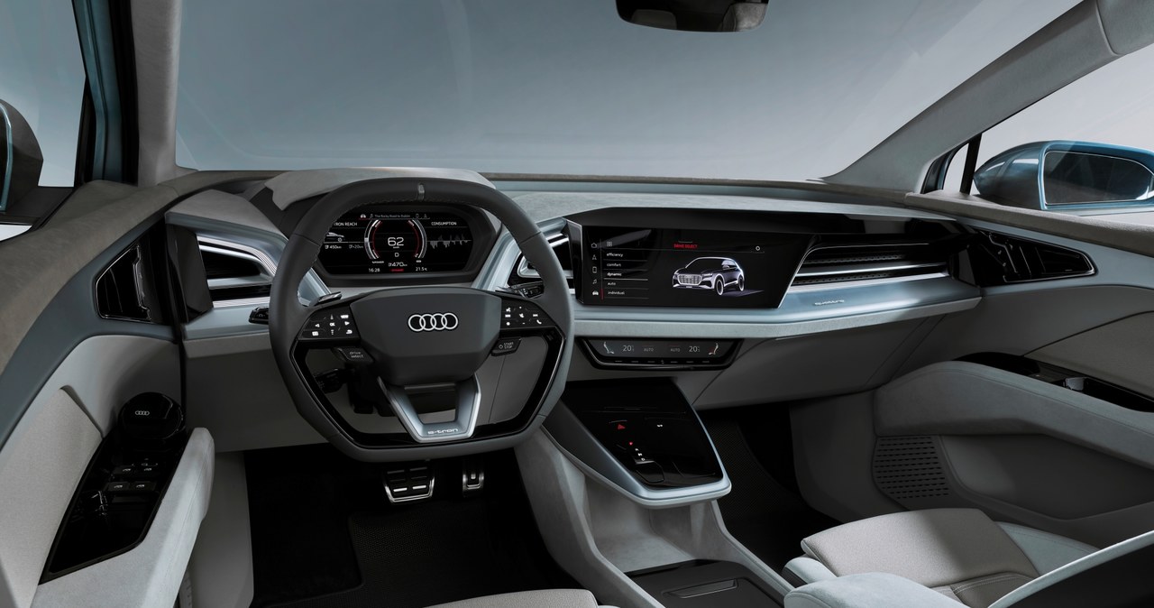 Audi Q4 e-tron concept /Informacja prasowa