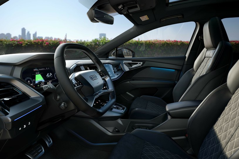 Audi Q4 e-tron na rok modelowy 2024 /Audi /materiały prasowe