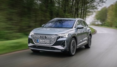 Audi Q4 e-tron po zmianach. Więcej mocy, zasięgu i wyposażenia