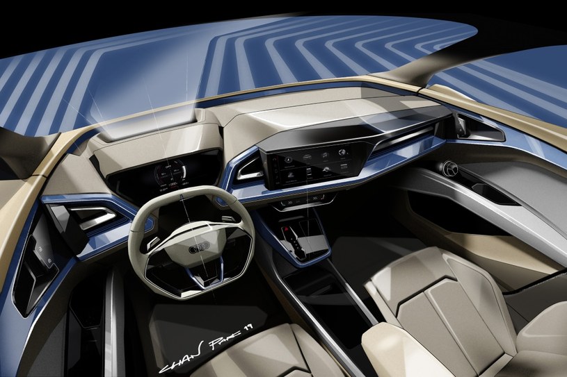 Audi Q4 E-tron /Informacja prasowa