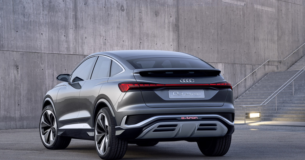 Audi Q4 Sportback e-tron concept /Informacja prasowa