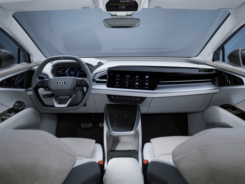Audi Q4 Sportback e-tron concept /Informacja prasowa