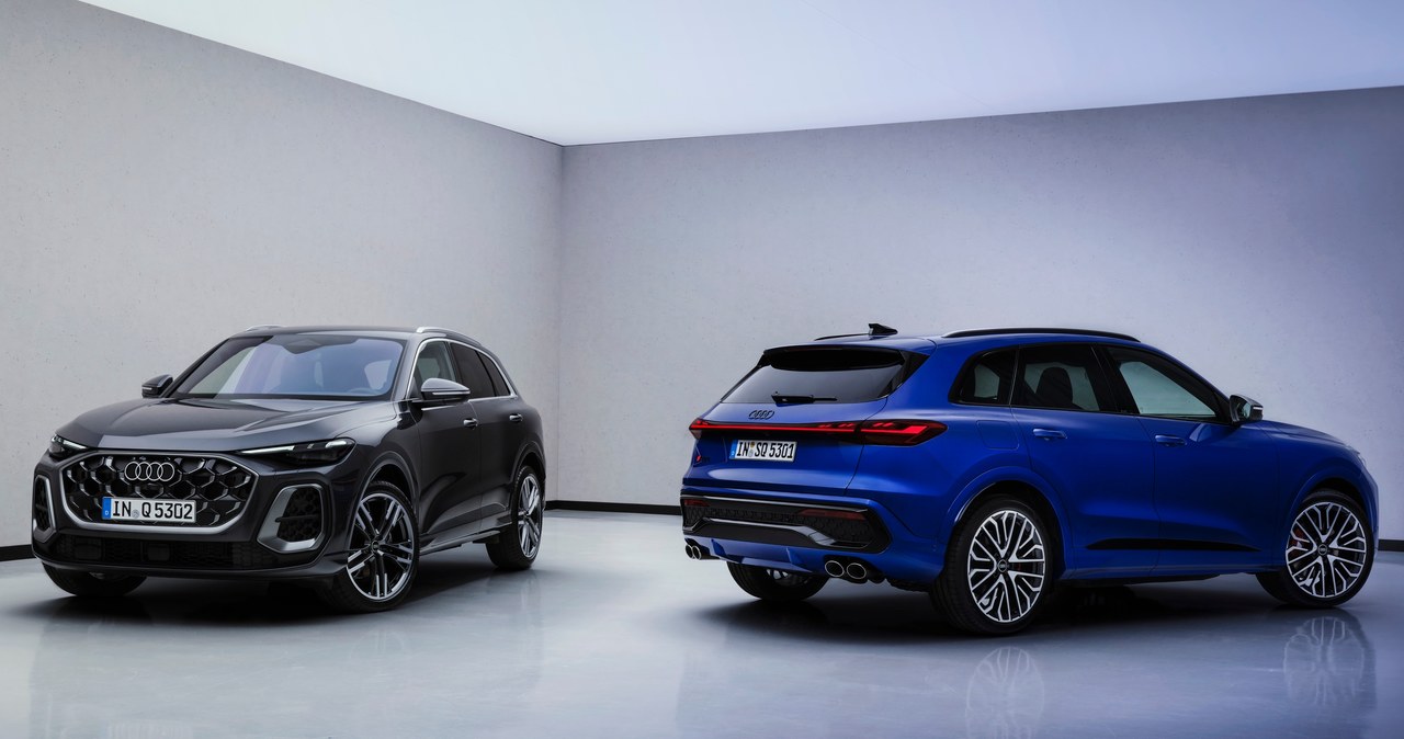 Audi Q5 oraz SQ5 mają znajomą bryłę, ale świeżą stylistykę /materiały prasowe