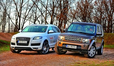 Audi Q7, Land Rover Discovery 4 - porównanie