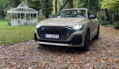 Audi Q8 po modernizacji. Pozwala grać w gry i wybrać własną sygnaturę świetlną 